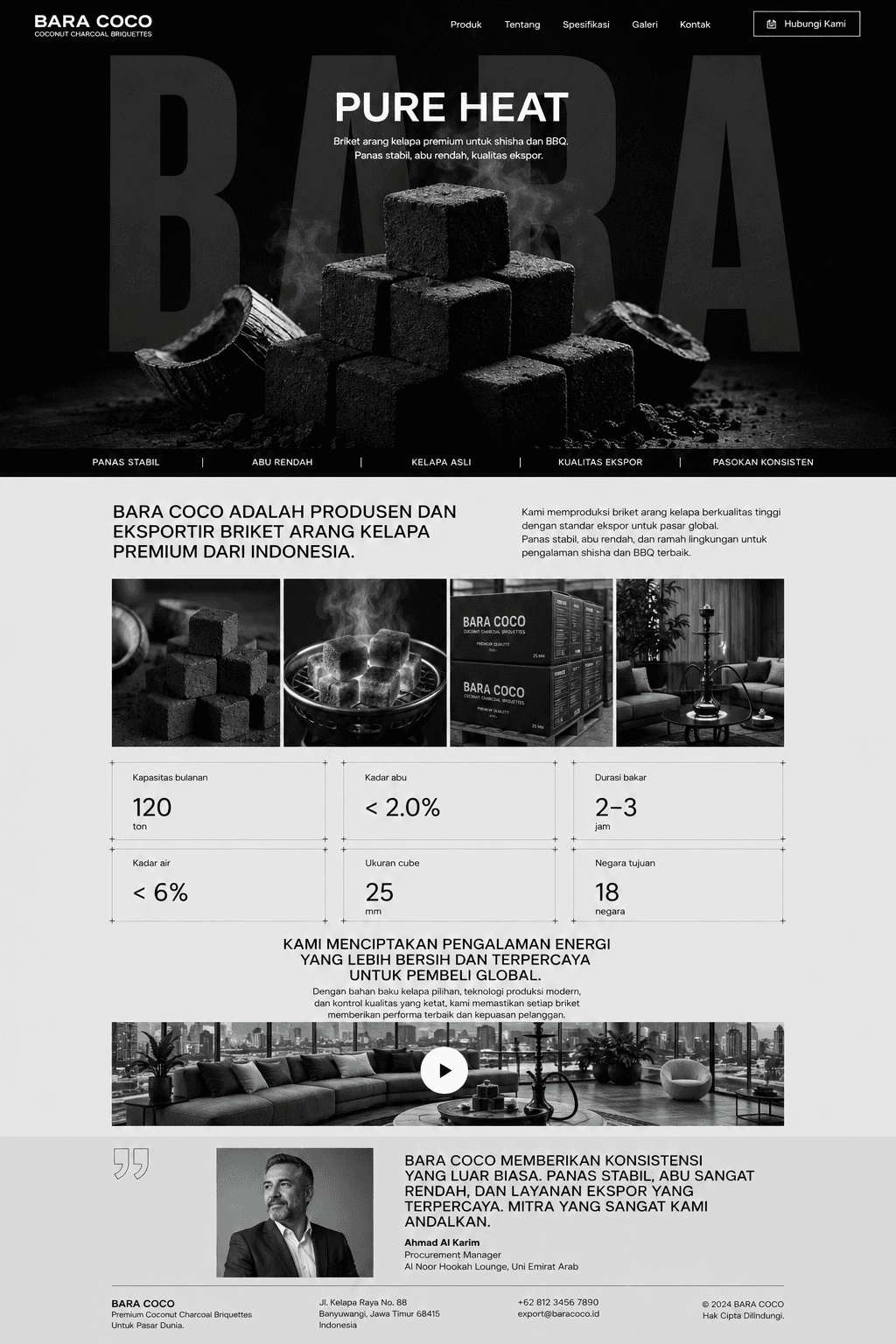 Pratinjau desain website Dockside Supply