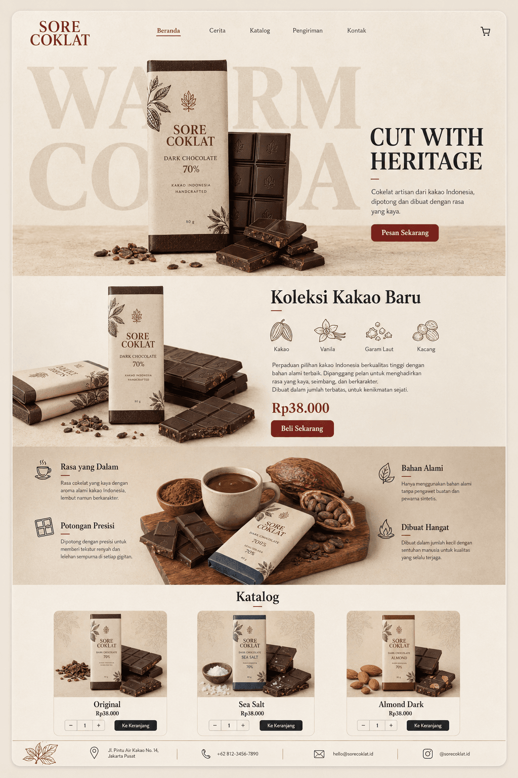 Pratinjau desain website Tideway Logistics