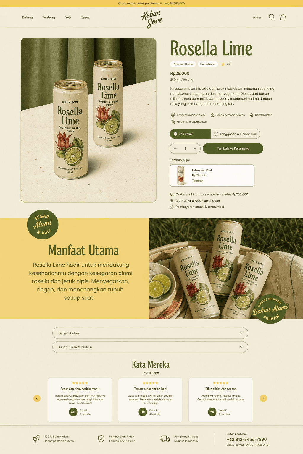 Pratinjau desain Bahari