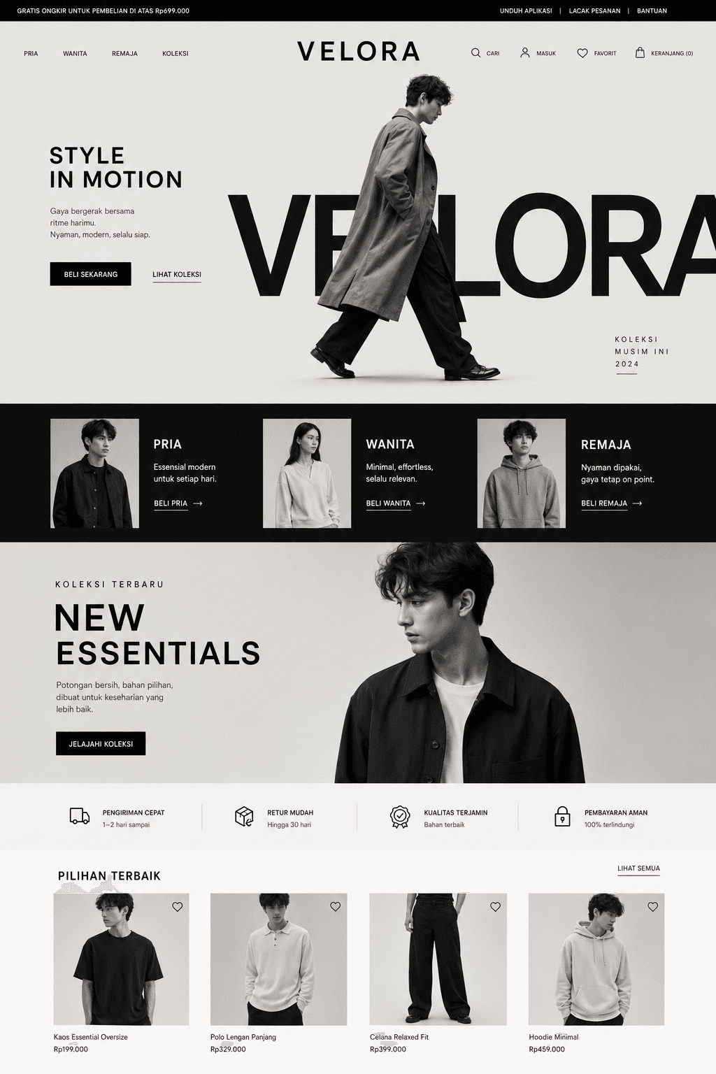 Pratinjau desain Ciela