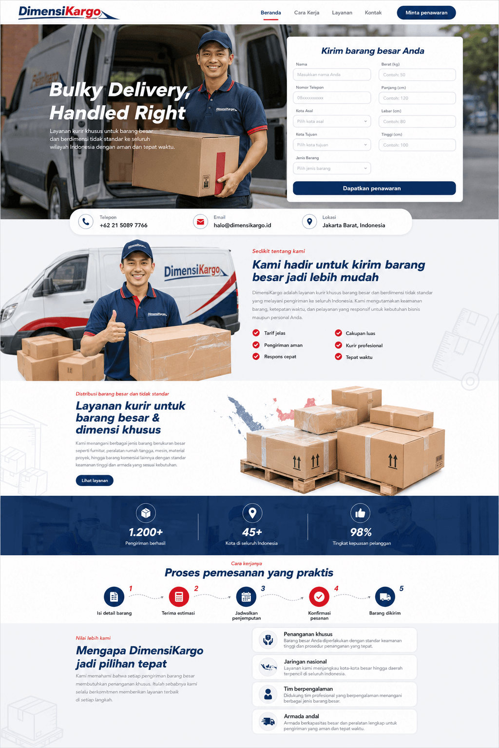 Pratinjau desain Delta