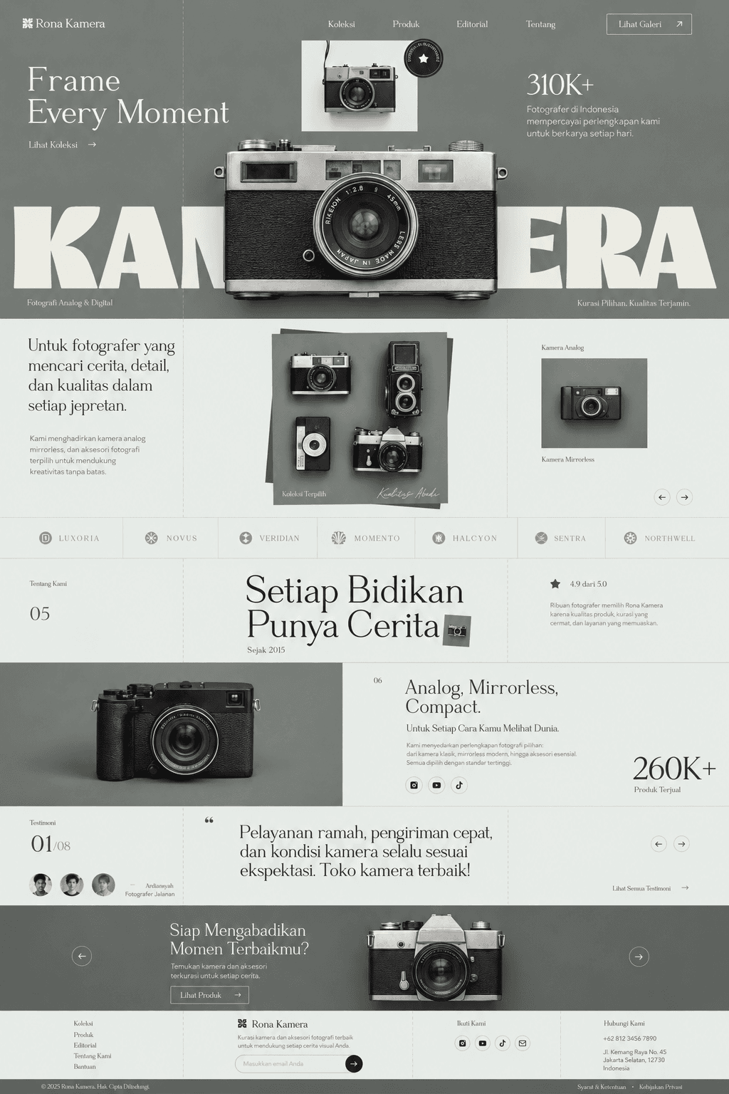 Pratinjau desain Bina